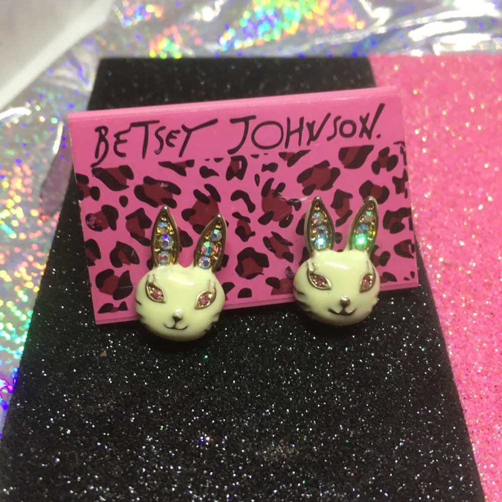 🐰🐇Betsey Johnson Bunny Earrings🐇🐰